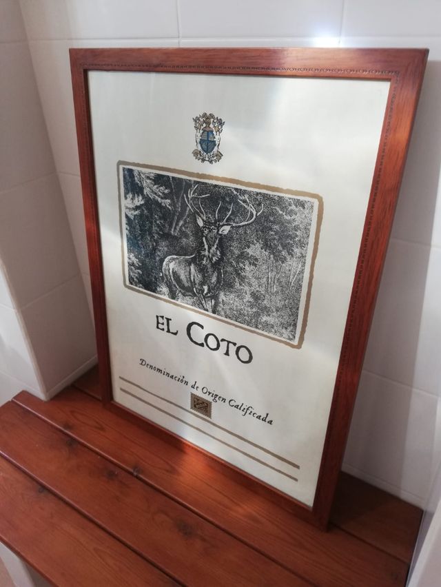 Vendo Cuadro Vintage El Coto