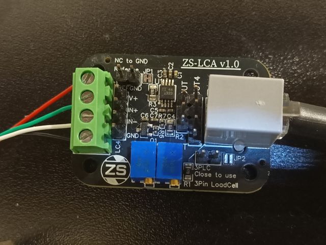 Amplificado de célula de carga