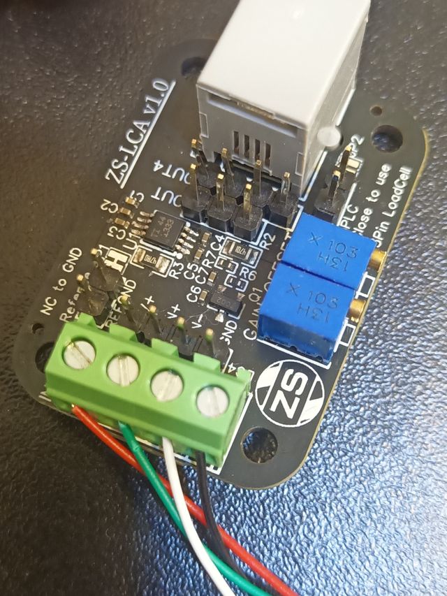 Amplificado de célula de carga