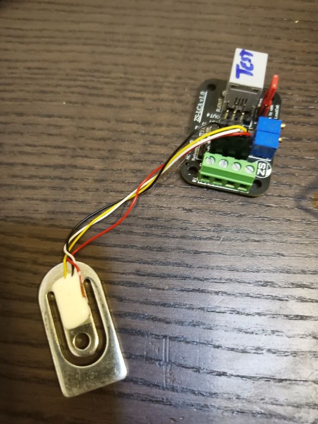 Amplificado de célula de carga