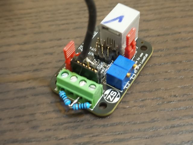 Amplificado de célula de carga