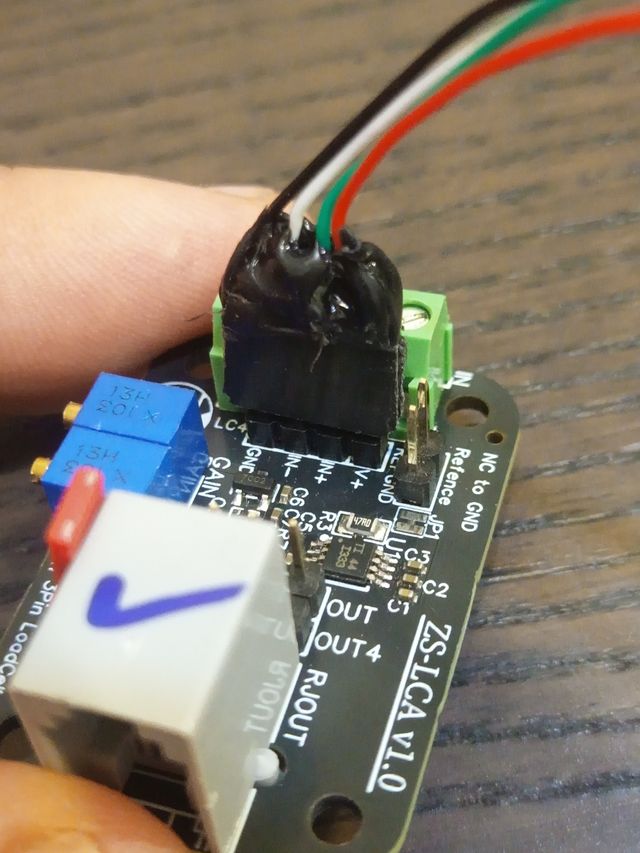 Amplificado de célula de carga