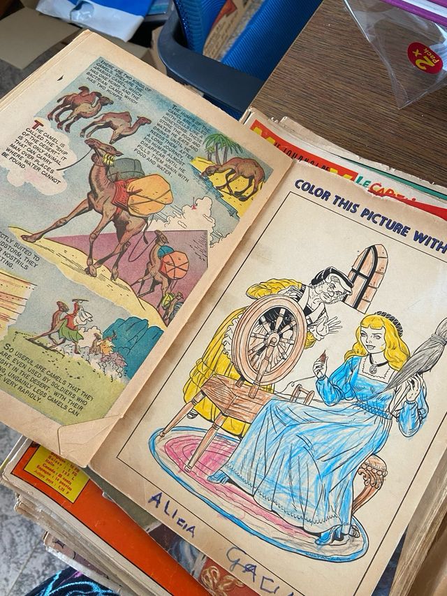 Surtido de comics de los años 60