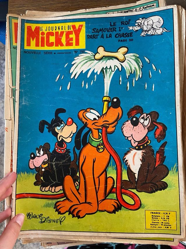 Surtido de comics de los años 60