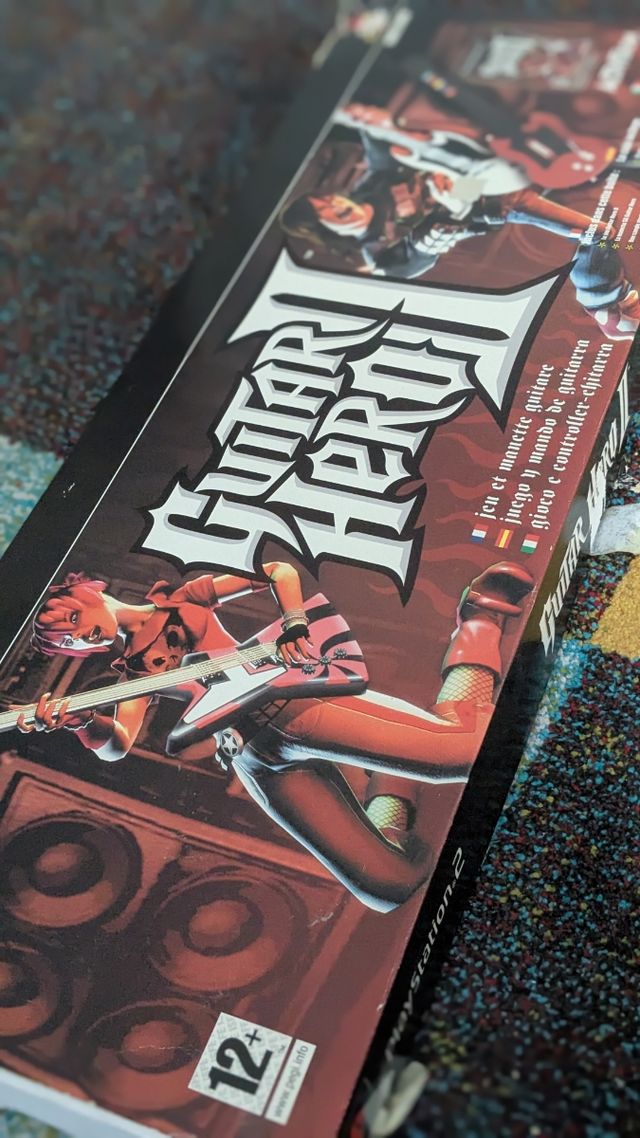 Guitarra GuitarHeroII PlayStation 2