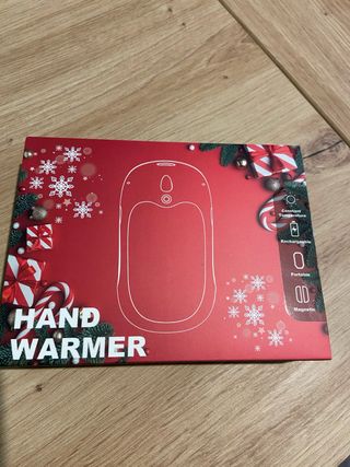 Calentador de manos recargable