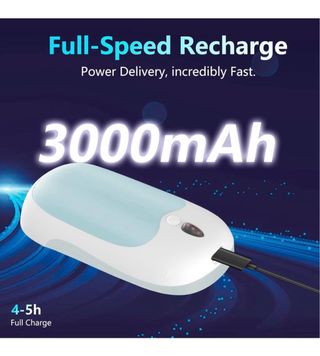 Calentador de manos recargable