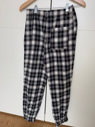 Pantalones cuadros escoceses talla xs