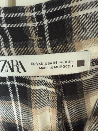 Pantalones cuadros escoceses talla xs