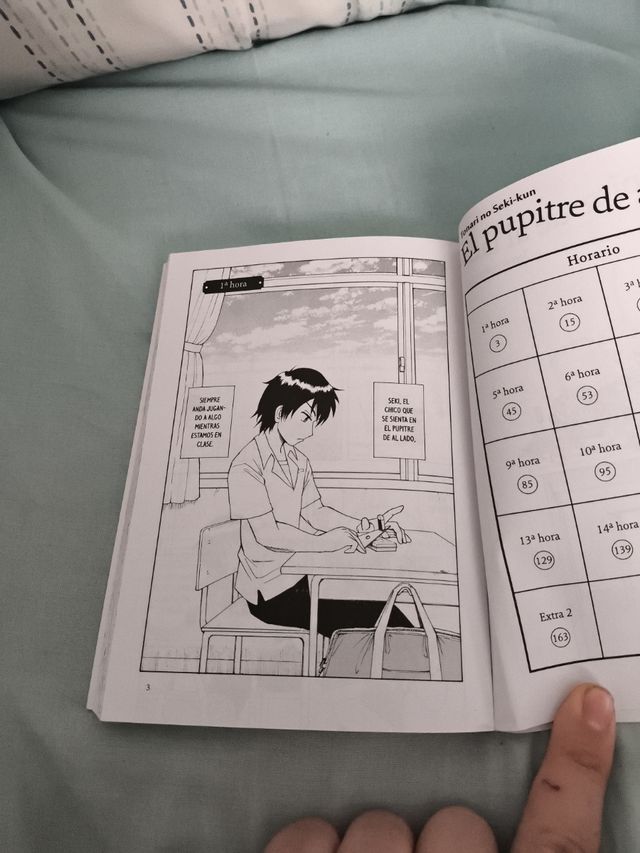El pupitre de al lado, vol. 01: Tonari no Seki-kun