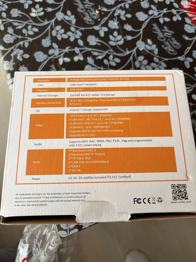 Reproductor kodi multimedia vorke