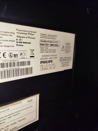 Televisión Philips 37 pulgadas LEER