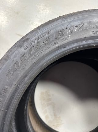 Slicks PIRELLI RA5 DURO 17” rally
