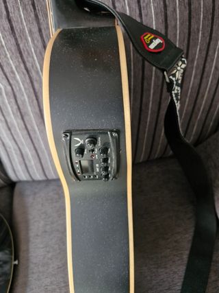 Guitarra electro acustica zurdo Dean