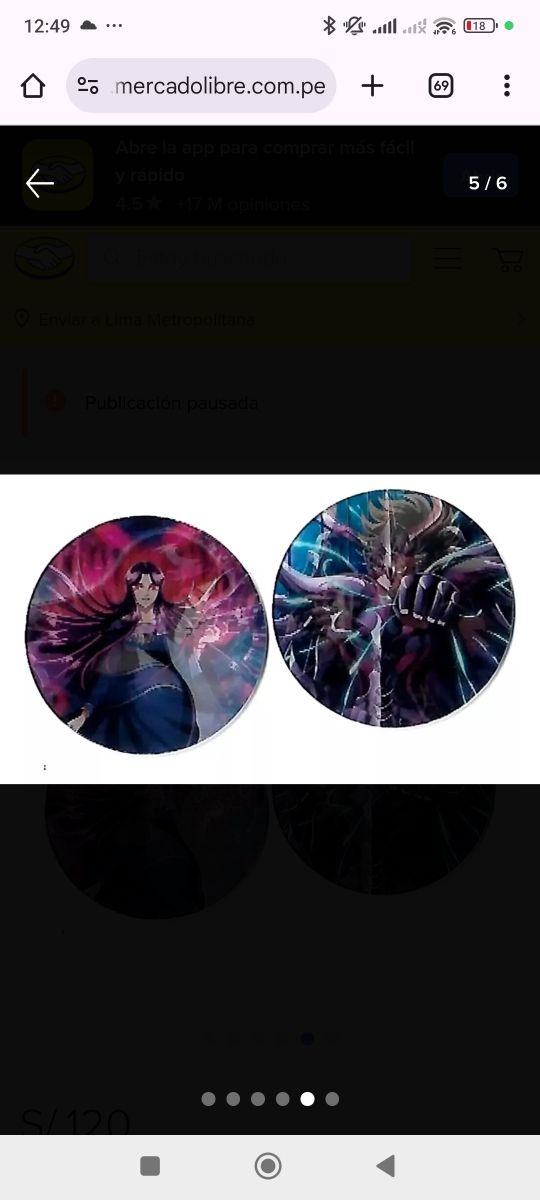 100 Tazos lenticolari vol 4 y 5 caballeros del zod