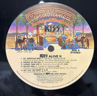 Kiss ‎– Alive II. (falta el disco 1)