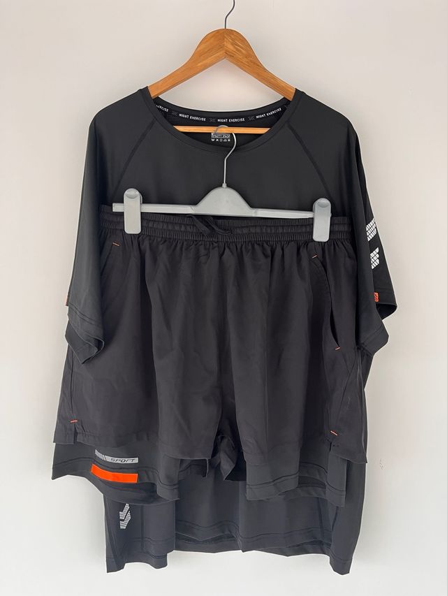 Conjunto camistea pantalon Running Trainning