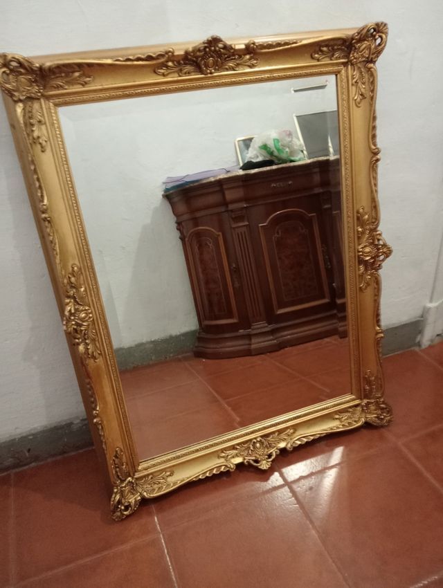 Espejo vintage antiguo
