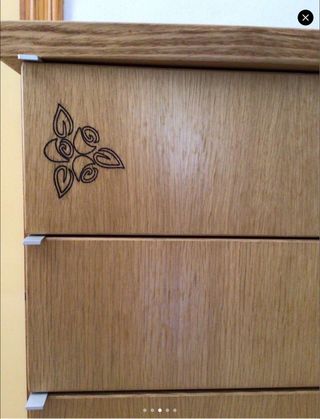 Cómoda cajonera sinfonier mueble auxiliar