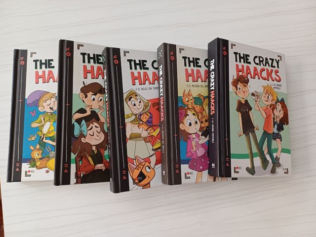 Colección libros The Crazy Haacsk