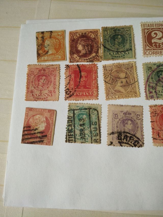Sellos antiguos de España