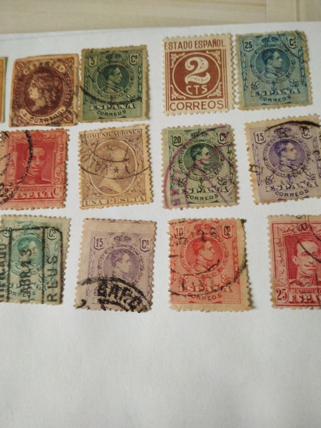 Sellos antiguos de España