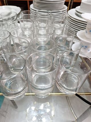 18 unids. Vasos Wisky