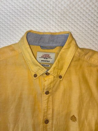 Camisa de lino hombre