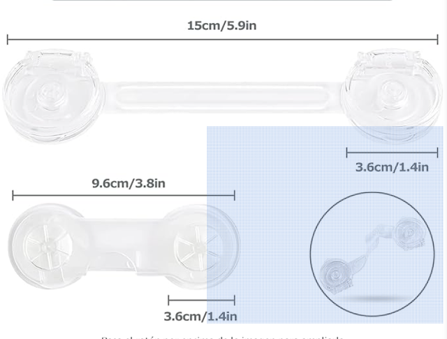 BillyBath Seguridad Puertas Niños 10 piezas
