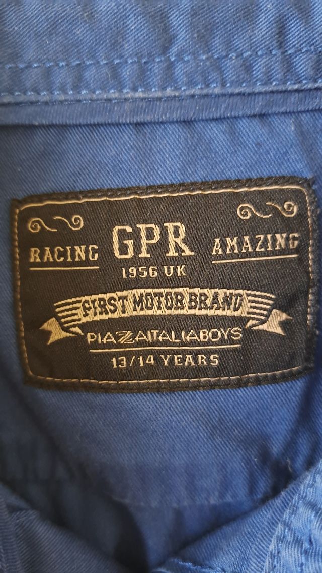 Camicia blu Piazza Italia