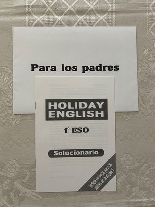 Libros inglés Holiday English OXFORD ¡2x1 LIBROS!