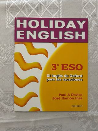 Libros inglés Holiday English OXFORD ¡2x1 LIBROS!