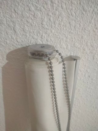 Estor 130x180 Blanco Enrollable Liso Translucido