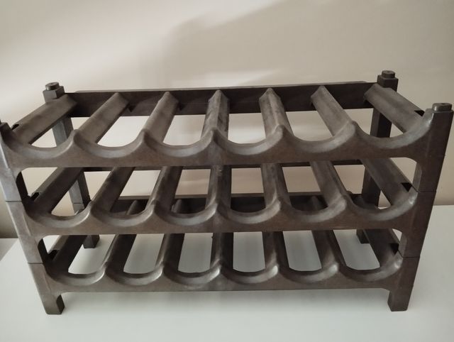 Botellero de polímero regulable