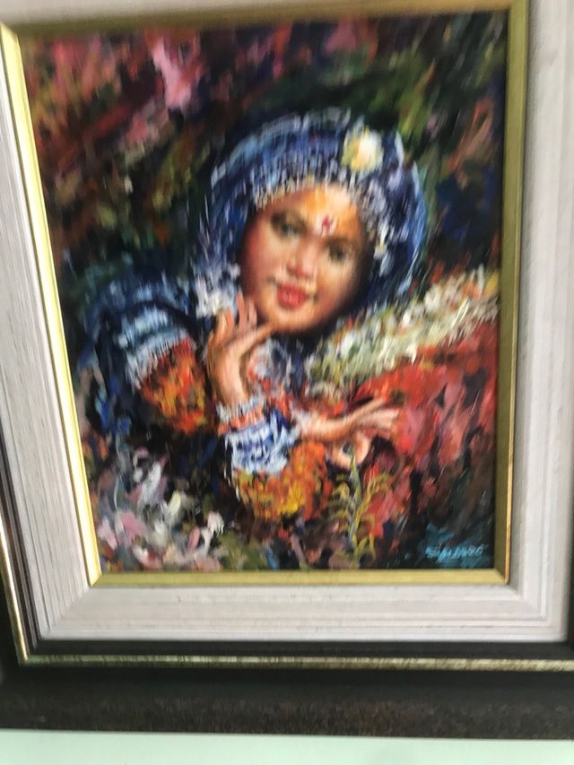 Quadro ad olio firmato SIMARRO