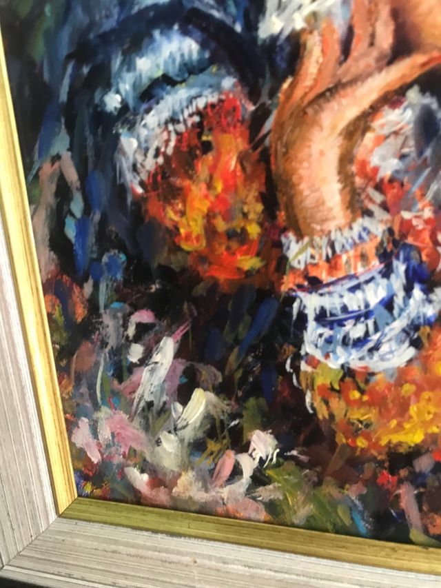 Quadro ad olio firmato SIMARRO