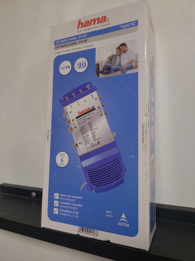 Hama - "Lypsi SE" SAT, Azul, Plat antena