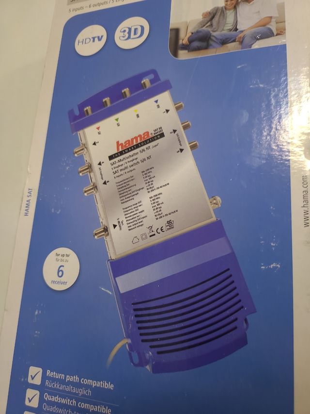 Hama - "Lypsi SE" SAT, Azul, Plat antena