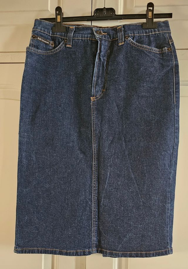 Falda vaquera midi Dolce Gabanna