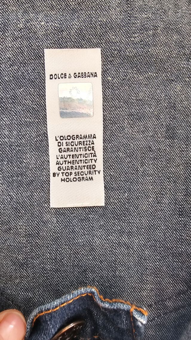 Falda vaquera midi Dolce Gabanna