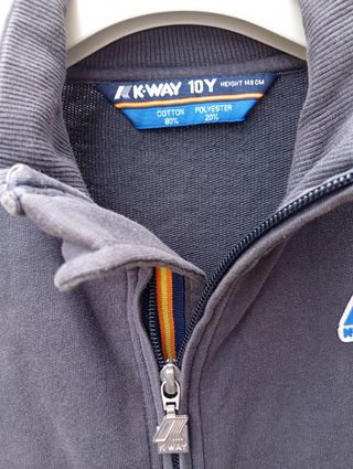 Felpa bambini K-WAY 10 anni