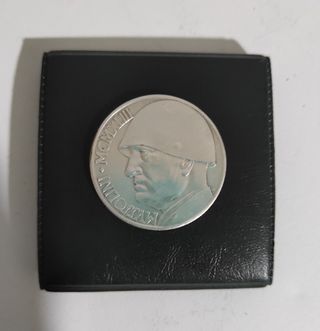 Moneta commemorativa 20 lire 1943 "Mussolini"
