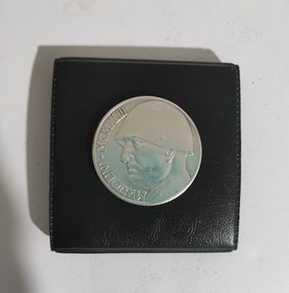 Moneta commemorativa 20 lire 1943 "Mussolini"