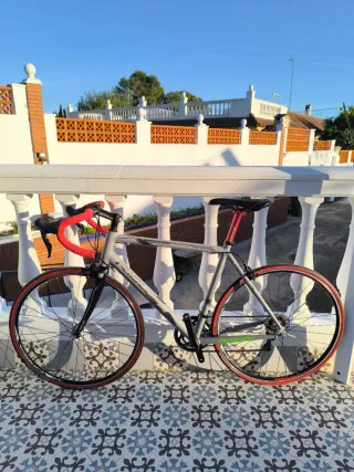 Bicicleta de carretera RIDLEY. Horquilla carbono