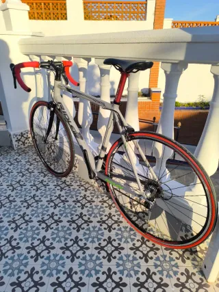 Bicicleta de carretera RIDLEY. Horquilla carbono