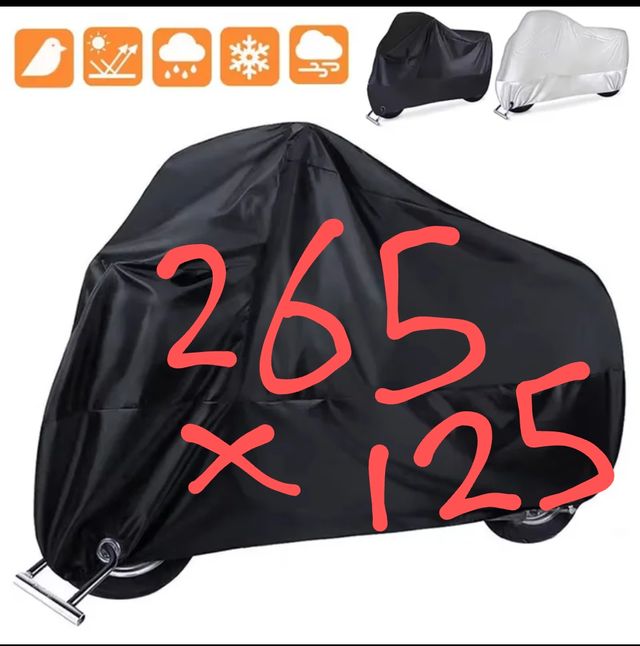 NUEVO Cubierta moto 3XL 265x125 Super Protección