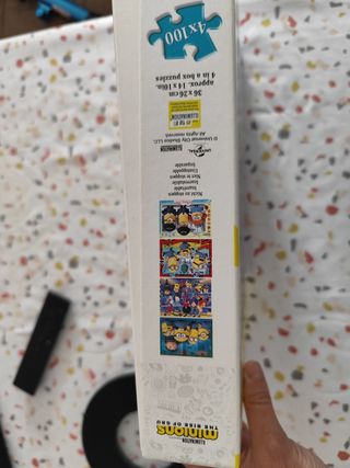 Puzzle 4 x 100 Minions Gru