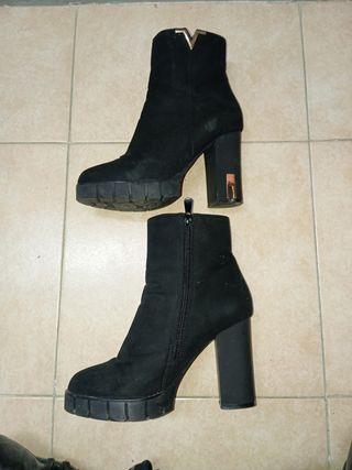 Botines tacón