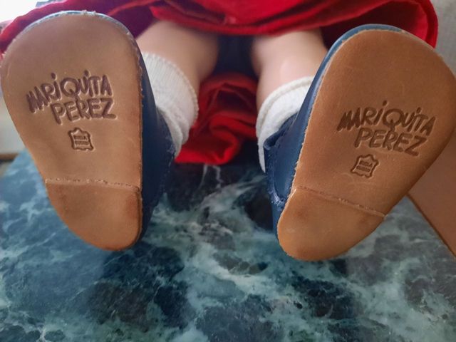 Mariquita Pérez original de 1998 abrigo rojo