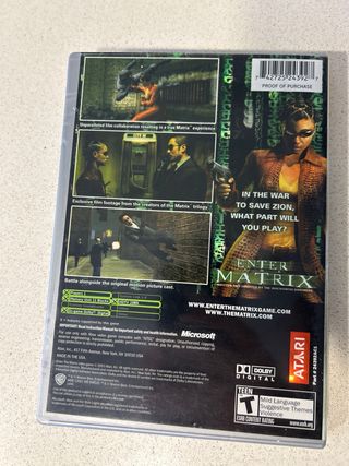 Juego Xbox Enter the Matrix